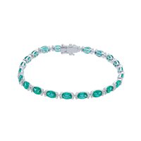 Bracciale Gioielleria Dossena  Donna Preziosi in Oro Smeraldo 221579